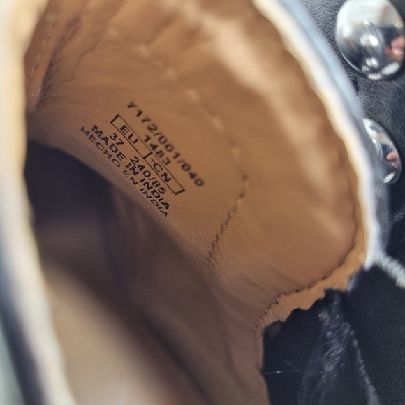 Zara Black Studded Booties - Picture 11 of 13